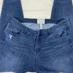 👖Lane Bryant Knee Rip Jean👖